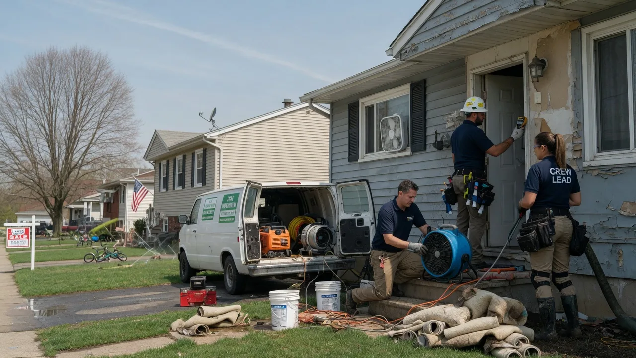 Flood Cleanup in Nebo, IL near me