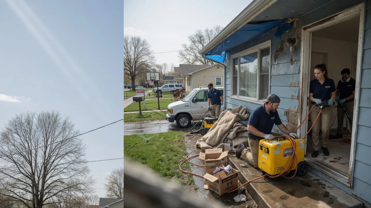 Basement Flood Cleanup in Nebo, IL near me